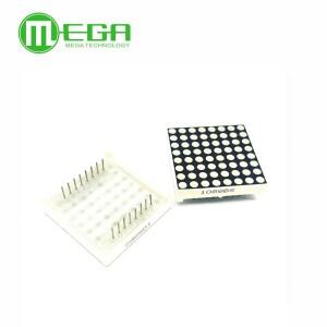LED 도트 매트릭스 디스플레이 레드 커먼 양극 16 핀 8x8 3mm 1088BS 2개