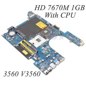 DELL Vostro V3560 노트북 마더보드 LA-8241P QCL00 CN-0RDH49 HM76 DDR3 HD7670M 1GB CPU 포함