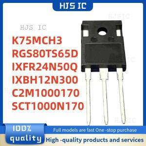 5/PCS 100% 새 제품 K75MCH3 RGS80TS65D IXFR24N50Q IXBH12N300 C2M1000170 TO-247