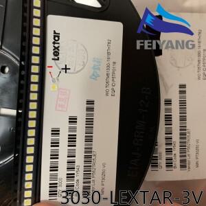 Lextar LED 백라이트 TV 고출력 더블 칩 1W 3V 3030 쿨 화이트 PT30A66 응용 pct 3v 다이오드 1000개