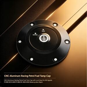 MV 아구스타 F3 800 2013-2020 / RC 2022-2024 바이크 오토바이 레이싱 CNC 연료탱크 캡 가스 오일 에어박