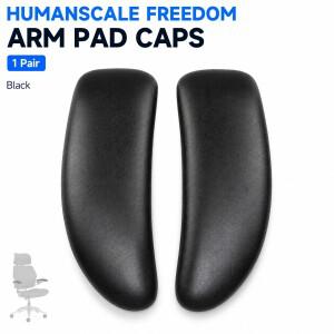 Humanscale Freedom 의자용 교체 팔걸이 패드 1쌍 높이 조절형 암레스트용 블랙 사무용 부품