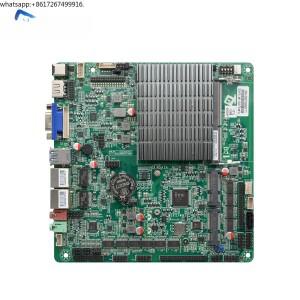 CHENGMotherboard 프로세서 셀러론 J4125 쿼드 코어 DDR4 VGA HD LVDS 2 LAN 10 RS232 COM 임베디드 미니