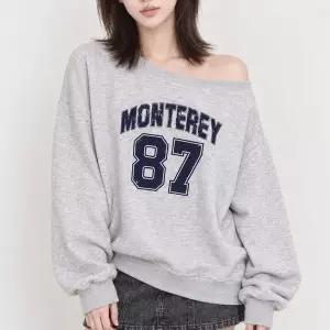 [하프클럽/폴앤폴]몬터레이 원오프 숄더 보트넥 루즈핏 맨투맨 3컬러 국내
