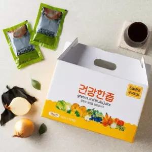 건강한즙 다시마양파즙 100ml 30개입 30봉 30포 1박스 다시마양파즙 건강 한즙 진솔 과일즙