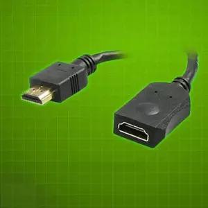 HDMI 연장 케이블 M F 2m 길이 연장용 젠더 RGB DVI DP 노트북