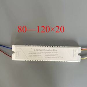 LED 드라이버 라이트 트랜스포머 20W-80W-120W x2 210mAWith 2.4G RF 원격 색상 변경 가능 천장 조명용 디