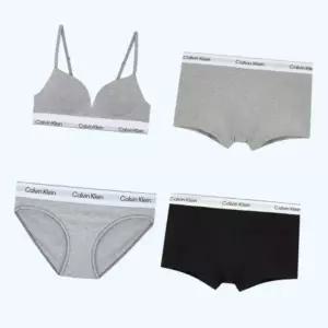 캘빈클라인 속옷 언더웨어 CALVIN KLEIN UNDER웨어 아이콘 코튼 면 푸쉬업 커플세트QF8502AD P7AUJH QF8502