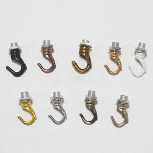 레일조명소켓 하중 후크 오프닝 후크 램프 액세서리 후크 다이닝 크레인 펜던트 램프 M10 램프 DIY 액세서리