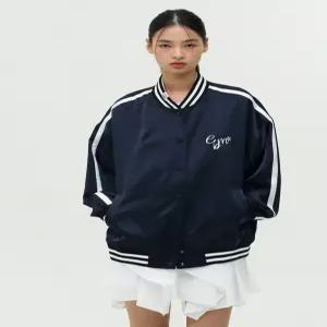 E.B.M 오버핏 스타디움 자켓 EMP8WOT060