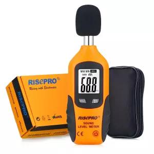RISEPRO 디지털 소음 측정기 데시벨 미터 HT-80A 30-130dB