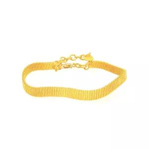 24K 순금 웨이브 벨트 팔찌 11.25g