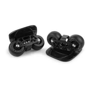 FreeSkates 휴대용 롤러 스케이트 플레이트 알루미늄 데크 PU 휠