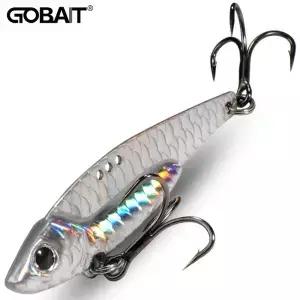 스피너 스푼 금속 지그 미끼 7g 10g 16g 20g VIB 싱킹 블레이드 스피닝 트레블 훅 Spinnerbait Pesca