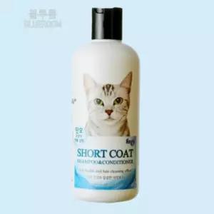 쇼트헤어샴푸 털짧은 단모종 고양이 샴푸 냥이샤워 애묘 반려묘