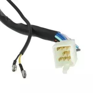 오토바이 핸들 바 스위치 제어 어셈블리 경적 회전 신호 12v 7/8 인치 22mm 브레이크 시스템 GY6 50cc