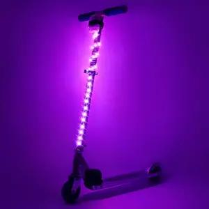 Waybelive LED 스쿠터 스케이트보드 라이트 16색 리모컨 컨트롤