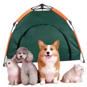 강아지 텐트 고양이 텐트 원터치 휴대용 캠핑 야외 아웃도어 반려동물