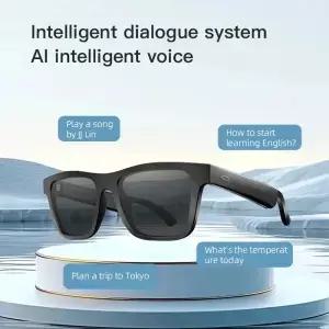 AI 동시 번역 스마트 안경 무선 블루투스 선글라스 남녀 스포츠 음악 HD 음질 통화