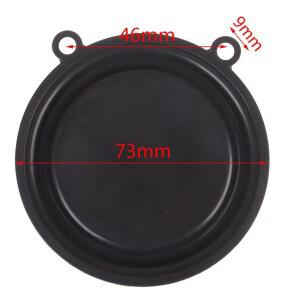 10개입 73mm 물 연결 가스 온수기 부품 압력 다이어프램 액세서리용)