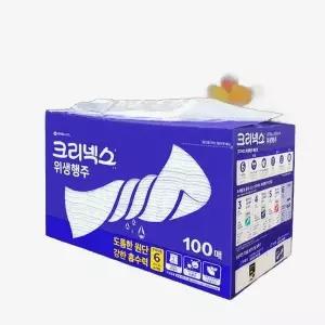 크리넥스 빨아쓰는 행주 키친타올 100매 코스트코 위생행주