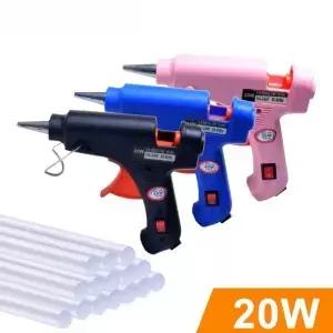 20W 핫멜트 DIY 미니 가정용 산업 열 온도 EU 전기 수리 도구 사용 7mm 스틱