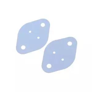 40 개/몫 TO-3 운모 절연 패드 단열 트랜지스터 용 실리콘 시트 고품질