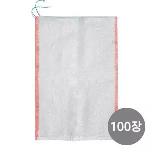 분리수거 포장 폐기물 포대자루 수입 쓰레기 20kg 100장 마대자루 옥수수 자루 포대 마대 PP 재활용 쌀