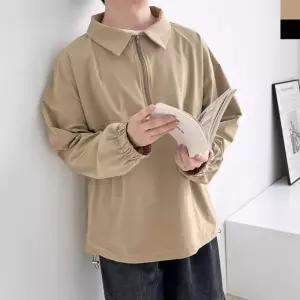 2L- TTA 2043 남자빅사이즈 카라 아노락바람막이