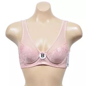 조끼형태의 망사레이스 은은한 플라워자수 B컵 브라0037nm 브래지어 B컵브라 여성 속옷 여자