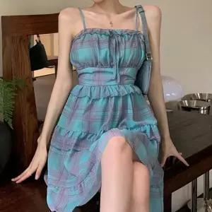 [오노마] ONM 캉캉 프릴 디자인 끈원피스 여대생 패션 데이트룩