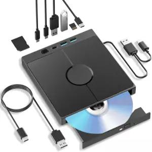 PC용 다기능 외장 블루레이 드라이브 100G 읽기/쓰기 지원