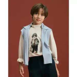 헤지스키즈 HAZZYS KIDS [26FW] [] HARRY 터틀넥 후리스 그레이 HBTS6FK54G1