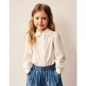 헤지스키즈 HAZZYS KIDS [26SS] [] 포멀 블라우스 화이트 HBSH6EK26WT