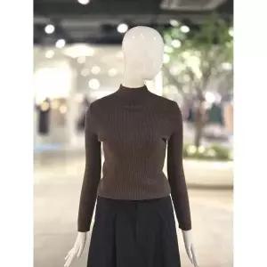 올리브데올리브 YK6WP445 펄배색 하이넥 골지니트 2868038