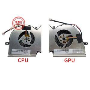 MSI GL75 Leopard 9SC 9SCK 9SD 9SDK 9SE 9SEK 9SFK 9SGK 10SCSK 10SCSR 10SCXK CXR DK DR GE63VR용 새 노트북 CPU 쿨링