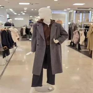 [숲]E헤링본 롱코트 Esc