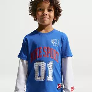 Nike 나이키 리틀키즈 멀티스포츠 투페어 긴팔 상의 IZ7449 -480