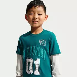 Nike 나이키 리틀키즈 멀티스포츠 투페어 긴팔 상의 IZ7449 -372