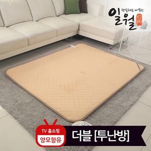 일월 절전형 양모 전기매트_더블(140x180)/카본매트