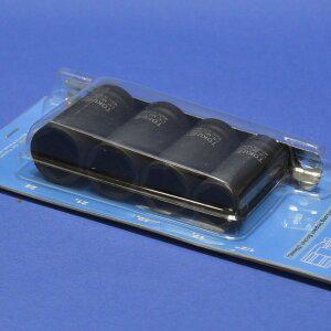 TOKU 도쿠 세미롱임팩소켓세트 4종 6각 1/2SQ 12.7mm 44400S SEMI 롱소켓세트