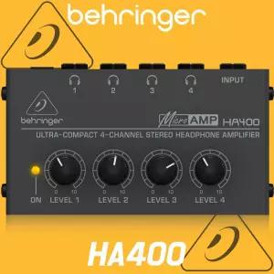 베링거 HA400 헤드폰 분배기 4채널 스테레오 헤드폰 앰프 HA-400