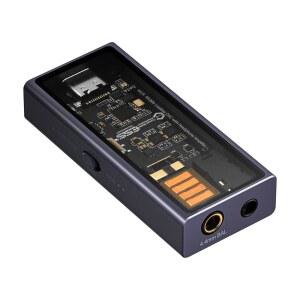 Questyle M15i 일렉트로 퍼플 헤드폰 앰프 [MFi 인증] 전자 음악 /ACG 맞춤 튜닝 휴대용 USB C DAC 앰프 4.4mm / 3.5mm 출력 PCM 768kHz / DSD512 고해상도 무손실 오디오 어댑터