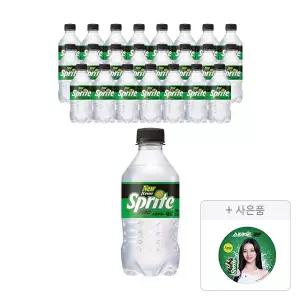 [코카콜라] 스프라이트 제로 300ml, 24개 + 증정(카리나 부채, 주문시 100% 증정)
