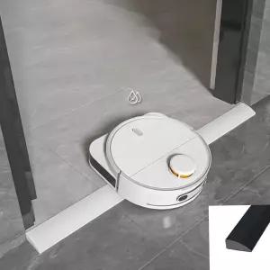 문턱받침 로봇청소기 문턱 도어턱받침 1m 실리콘 물막이 1.2cm 경사로