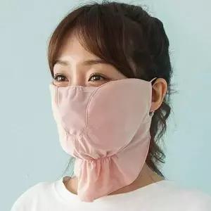 [제이큐]마스크 햇빛가리개 여름 골프마스크 자외선차단 코망사처리