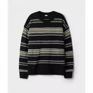 SPAO [울블렌드] 라운드넥 스트라이프 스웨터_SPKWG4TC05