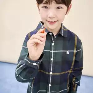 빈폴 키즈 오버핏셔츠 블라우스셔츠 Essential 헤릿체크