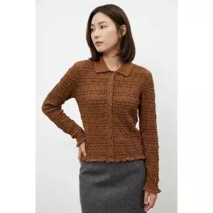 ZARA 허니콤 니트 재킷 - 보일러 4938/110/670