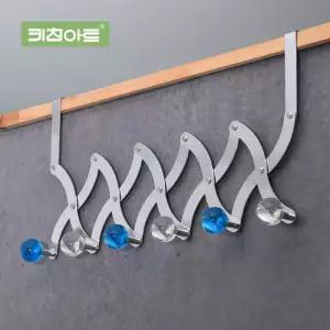 키친아트 자바라 도어훅 도어후크 옷걸이 행거